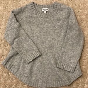 Splendid scalloped sweater